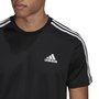 Camiseta Adidas Designed to Move Sport 3 Listras Masculina GM2105