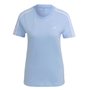 Camiseta Adidas Essentials Slim 3 - Stripes Feminina ID0008