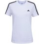 Camiseta Adidas Essentials Slim 3-Stripes Feminina GL0783