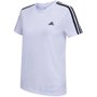 Camiseta Adidas Essentials Slim 3-Stripes Feminina GL0783