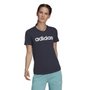 Camiseta Adidas Essentials Slim Logo Adidas Feminina H07833