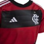 Camiseta Infantil Adidas Flamengo I 23/24 Torcedor  HS5194