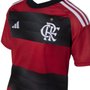 Camiseta Infantil Adidas Flamengo I 23/24 Torcedor  HS5194