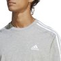 Camiseta Adidas M/C 3 Stripes Masculino IC9337