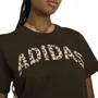 Camiseta Adidas M/C Animal Loose Graphic Feminina KT2680