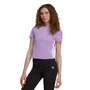 Camiseta Adidas M/C Baby Look Ess 3 Listras Slim Fem JY3152