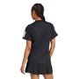 Camiseta Adidas M/C Club 3 Listras Feminina JN7093