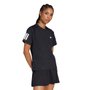 Camiseta Adidas M/C Club 3 Listras Feminina JN7093