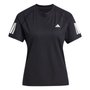 Camiseta Adidas M/C Club 3 Listras Feminina JN7093