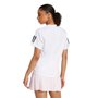 Camiseta Adidas M/C Club 3 Listras Feminina JN7094