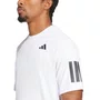 Camiseta Adidas M/C Club 3 Listras Masculina JE0413