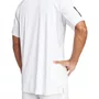 Camiseta Adidas M/C Club 3 Listras Masculina JE0413