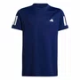 Camiseta Adidas M/C Club 3 Listras Masculino JP1047
