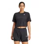 Camiseta Adidas M/C Cropped Essentials Feminina JC9555