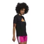 Camiseta Adidas M/C Estampada de Colagem Diy Feminina JN2518