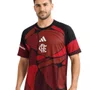 Camiseta Adidas M/C Flamengo Pré Jogo 26 Masculina JZ8888