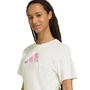 Camiseta Adidas M/C Gráfica Softs Feminina JV6085