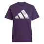 Camiseta Adidas M/C Holiday Metallic Graphic Feminina JV8527