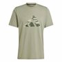 Camiseta Adidas M/C Logo Camuflada Masculina IW8487