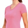 Camiseta Alto Giro Skin Fit Alongada Feminino 2311717-C5548