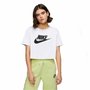 Camiseta Cropped Nike Sportswear Feminina BV6175-100