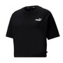 Camiseta Cropped Puma Small Logo Feminina 586867-01