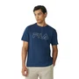 Camiseta Fila M/C Regular Letter Outline Masculina F11L174-3354