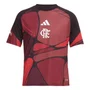 Camiseta Juvenil Adidas M/C Flamengo Pré Jogo 26 JZ8889