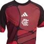 Camiseta Juvenil Adidas M/C Flamengo Pré Jogo 26 JZ8889