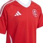 Camiseta Juvenil Adidas M/C Internacional I 25/26 IV6024