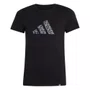 Camiseta Juvenil Adidas M/C Logo Leopardo KQ7009