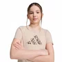 Camiseta Juvenil Adidas M/C Logo Leopardo KQ7010