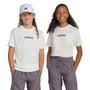 Camiseta Juvenil Adidas M/C Logo Linear JC9747