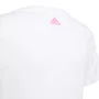 Camiseta Juvenil Adidas M/C Logo Linear Junior IV7295