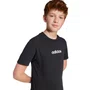 Camiseta Juvenil Adidas M/C Logo Linear Junior JC9748