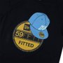 Camiseta Juv New Era M/C 59FIFTY Sticker NEI23TSH067-C002