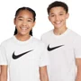 Camiseta Juvenil Nike M/C DF Swoosh FZ5199-100