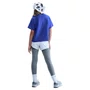 Camiseta Juvenil Nike M/C Sportswear Essential HV5724-411