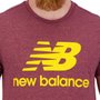 Camiseta New Balance Essentials Stacked Logo Masculina