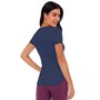 Camiseta Alto Giro Skin Fit Alongada Feminina 2131701-C5051