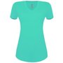Camiseta Alto Giro Skin Fit Alongada Feminina 2131701-C5298