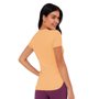 Camiseta Alto Giro Skin Fit Alongada Feminina 2131701-C5289