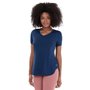 Camiseta Alto Giro Skin Fit Alongada Feminina 2131701-C5295