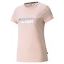 Camiseta Puma Essentials+ Metalic Logo Feminina 586890-36
