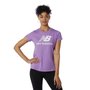 Camiseta New Balance Stacked Logo Feminina BWT91546HTP