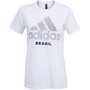 Camiseta Adidas Scrawl Brasil Feminina GU5161