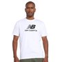 Camiseta New Balance Essentials Masculina MT31541B-WT