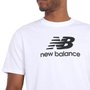 Camiseta New Balance Essentials Masculina MT31541B-WT
