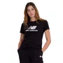 Camiseta New Balance M/C Essentials Feminino WT41502B-BK