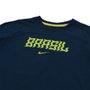 Camiseta Infantil Nike Brasil 22 Swoosh 22 DH7785-490